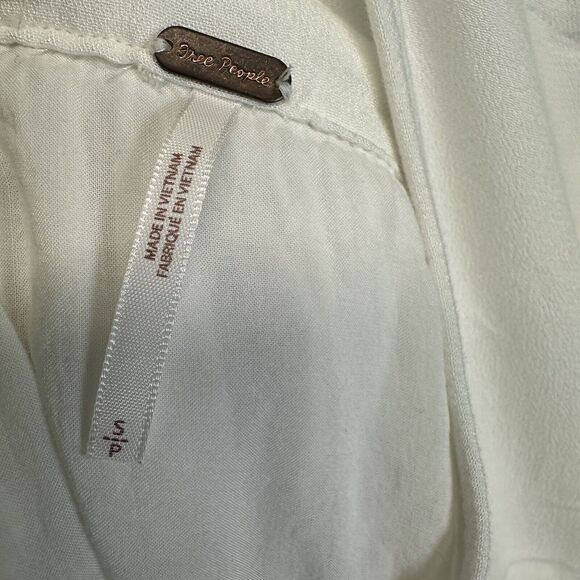 Free People Tropical Oasis Jumper Skirt Tassel Swing Beach Green Size Small Pet. - Picture 10 of 12